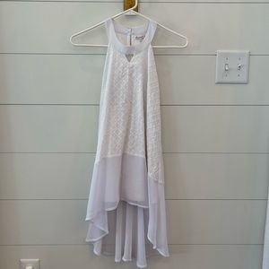 Ella Moss white dress girls 7/8
